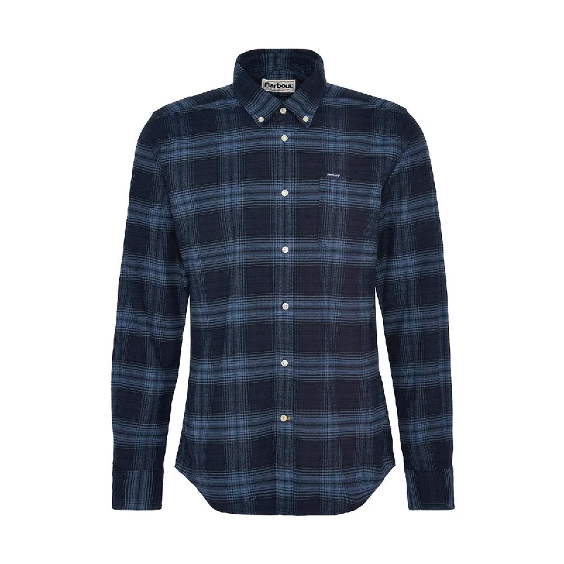 Barbour - Forestfield Tailored Fit Shirt in Classic Navy