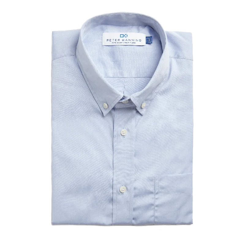 Everyday Stretch Oxford Standard Fit -  Blue