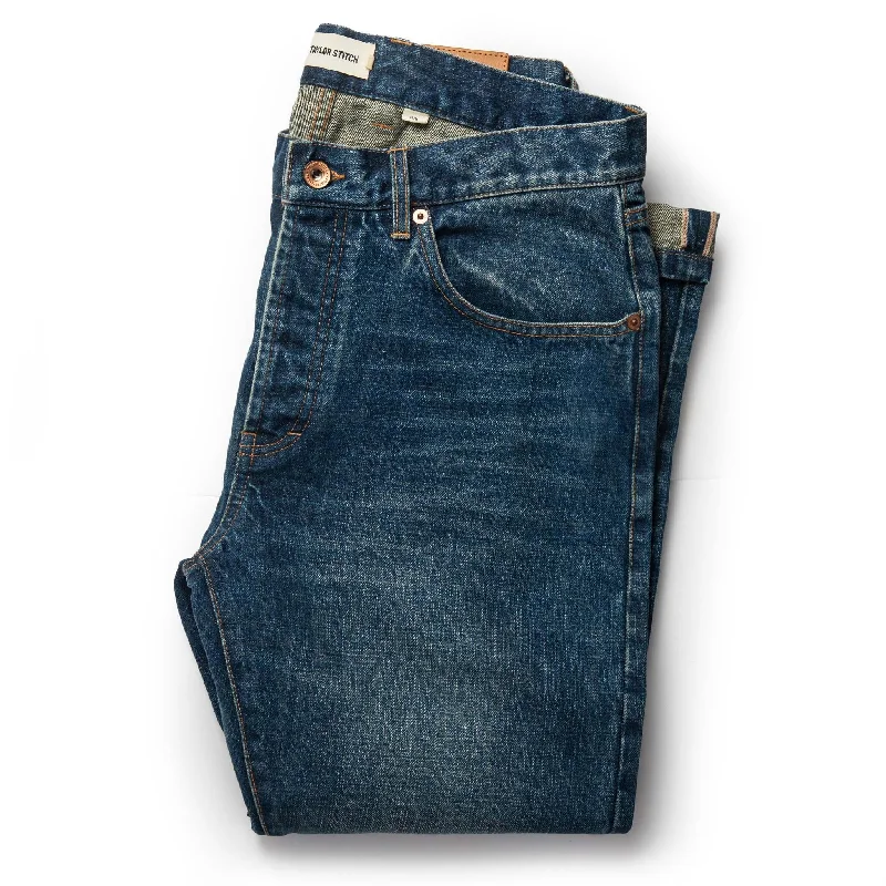 The Slim Jean in Sawyer Wash Organic Selvage