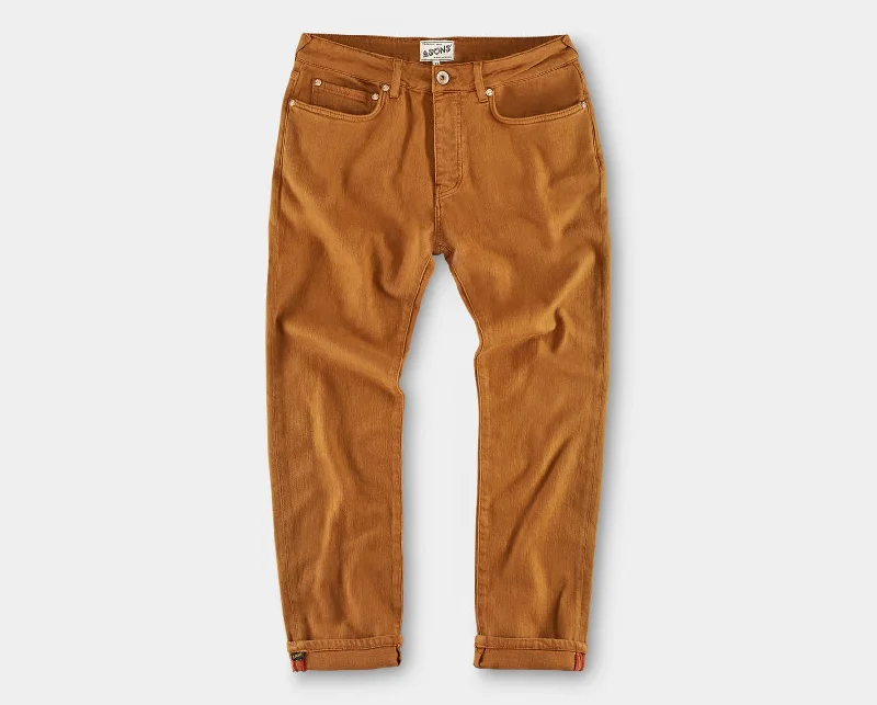 Brandon Overdyed Jean Tan