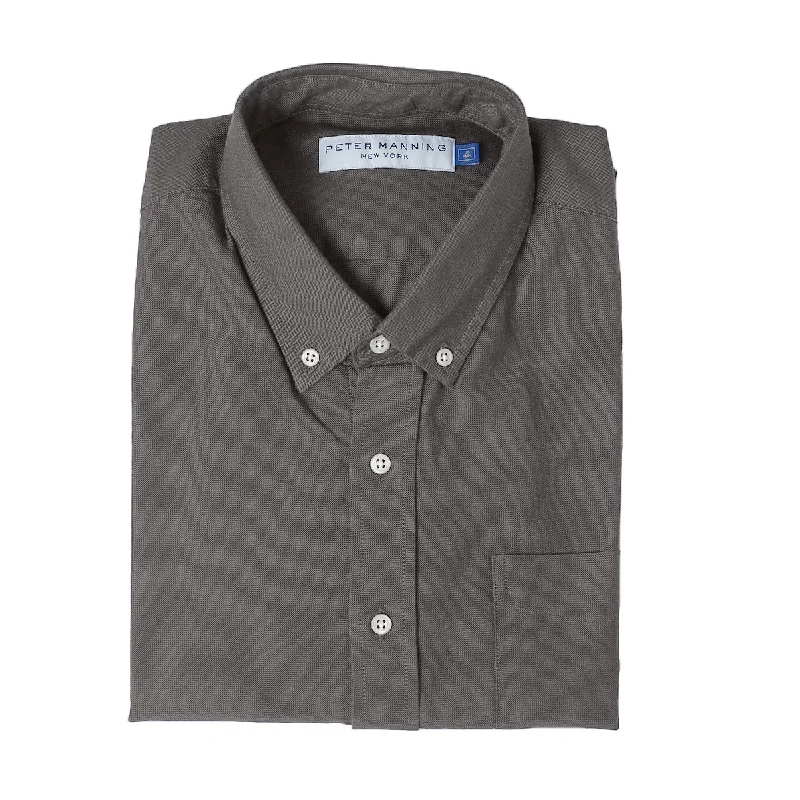 Weekend Oxford Slim Fit - Charcoal