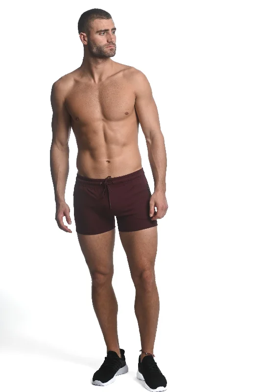 VAULT GYM-TECH STRETCH SHORTS W/ HEAT WELD ZIPPERS