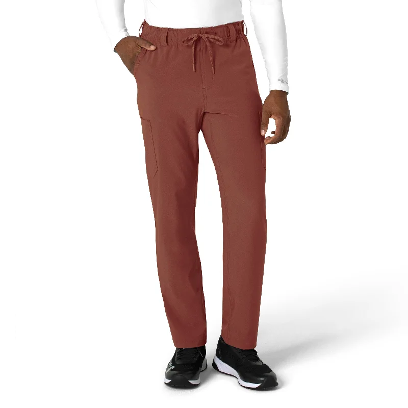 Classic Retro Carhartt Force Cross-Flex Men's Straight Leg Scrub Pant - Sable