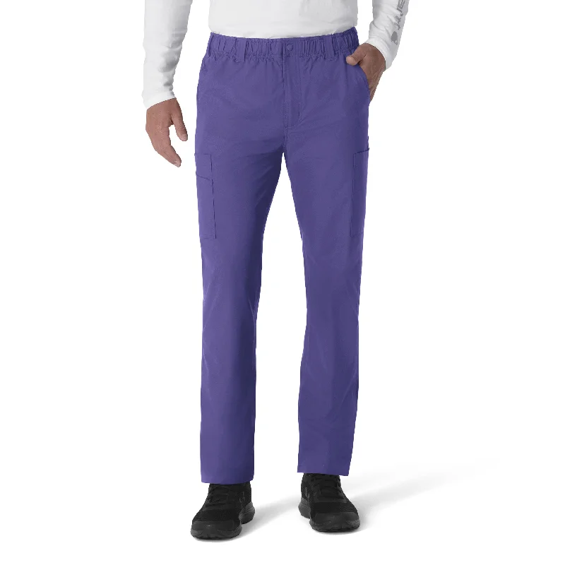 Earthy Minimalism Carhartt Force Essentials Men's Straight Leg Cargo Scrub Pant - Grape