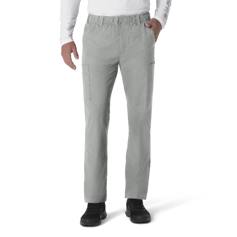 Elevated Monochrome Carhartt Force Essentials Men's Straight Leg Cargo Scrub Pant - Grey