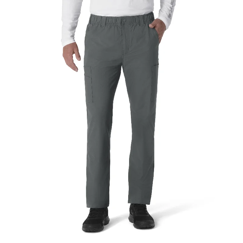 Minimalist Aesthetic Carhartt Force Essentials Men's Straight Leg Cargo Scrub Pant - Pewter