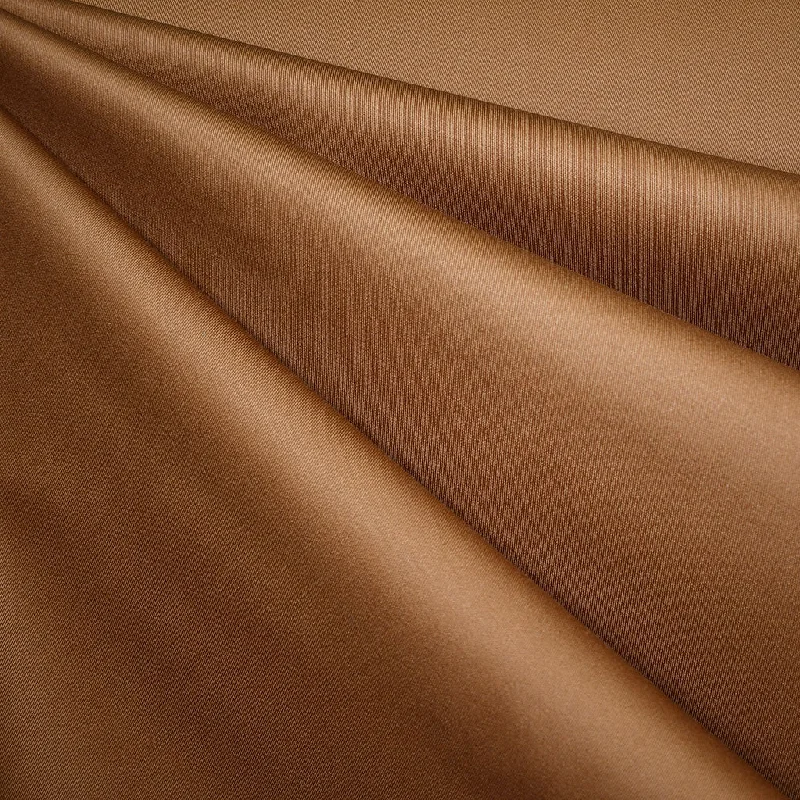 Stylish Patterns Classic Cotton Stretch Sateen Solid Cinnamon