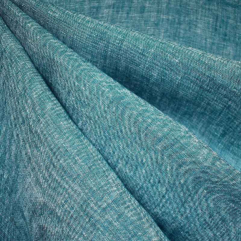 Vintage Sports Soft Washed Yarn Dye Linen Teal